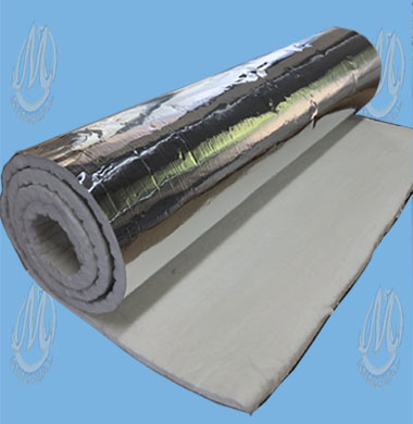 Ceramic Fiber Blanket with Reinforced Aluminum Foil - Mineral Seal